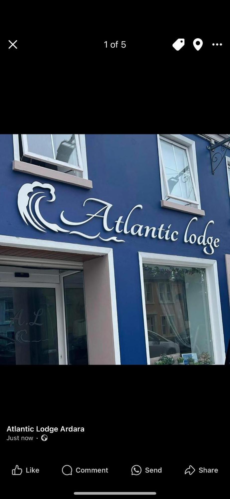 Atlantic Lodge, Main Street Ardara Exterior photo